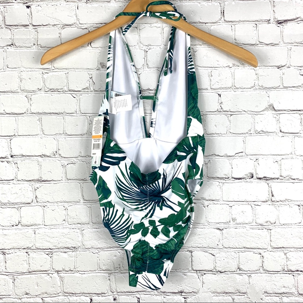 Bikini Lab Fronds Palm Leaf One Piece Bathing Suit - Picture 4 of 6